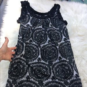 EUCCK Black&White Printed Shift DressSZ S